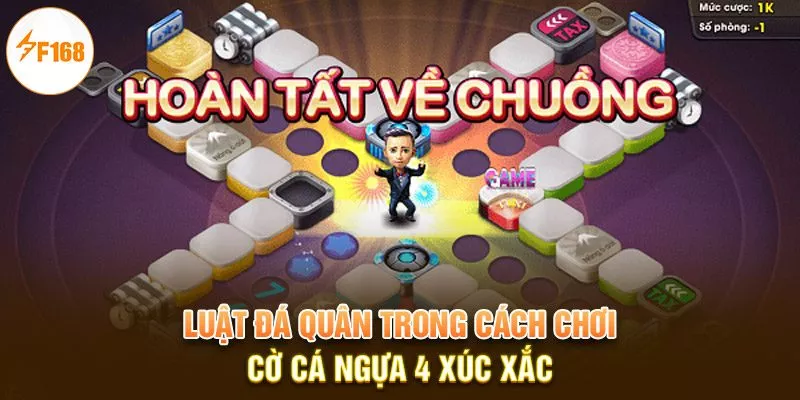 Cách Chơi Cờ Cá Ngựa 4 Xúc Xắc - Bí Kíp Bất Bại Từ F168 3 Luật đá quân trong cách chơi cờ cá ngựa 4 xúc xắc